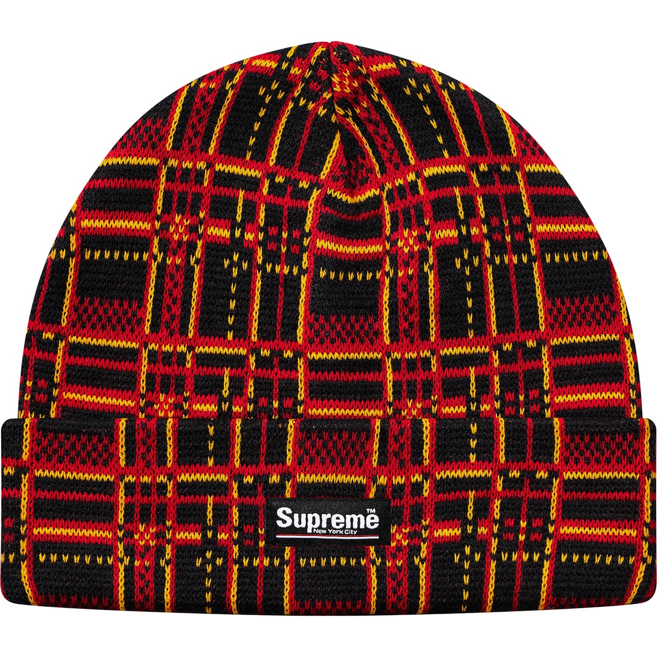 Plaid Beanie view 2
